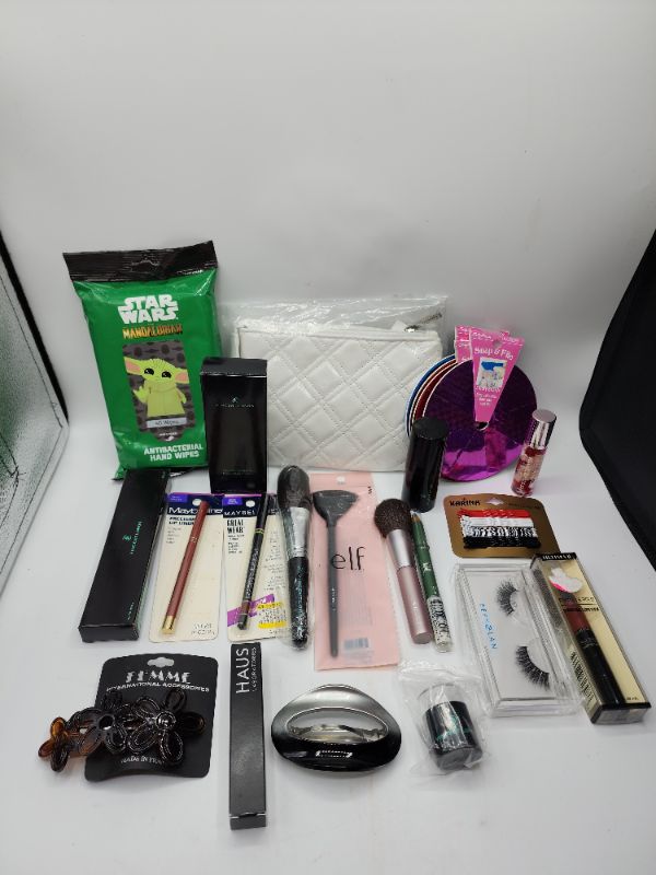 Photo 2 of Miscellaneous Variety Brand Name Cosmetics Including (( Elf, Maybelline, Haus, Mally, Vincent Longo, Ultima II, Sally Hansen, Blossom))  Including Discontinued Makeup Products