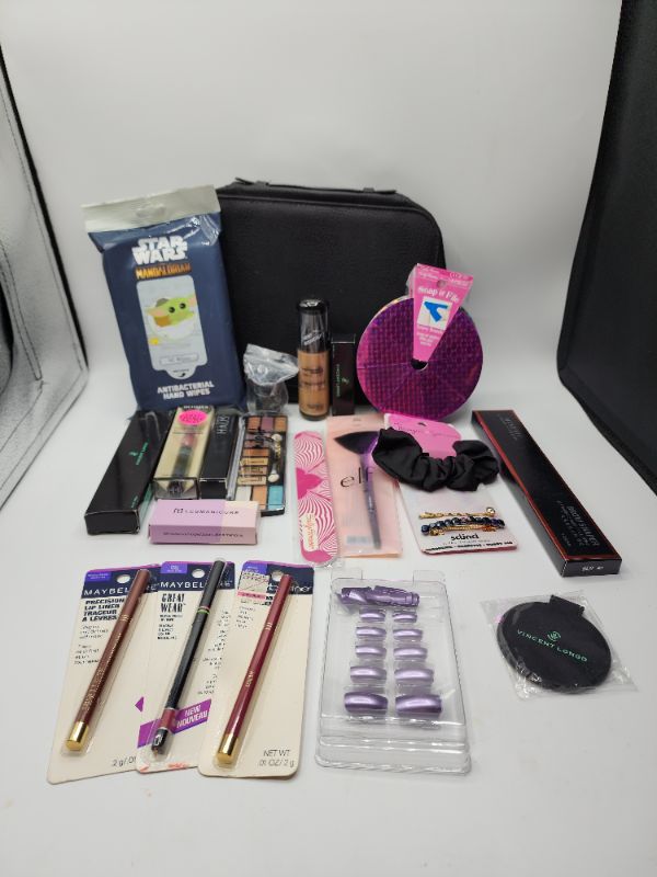 Photo 1 of Miscellaneous Variety Brand Name Cosmetics Including (( Elf, Maybelline, Haus, Vincent Longo, Ultima II, Sally Hansen, Lesmanicure, LA Color))  Including Discontinued Makeup Products