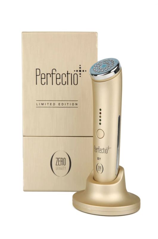 Photo 3 of Limited Edition Perfectio Plus Rejuvenate Skins Appearance And Structure Dual Action Techniques Red Led Light Topical Heat Infrared LED Treatment to All Skin Types Powerful Anti Wrinkle Device Helps Skin Cell Production and Collagen Fibers New 