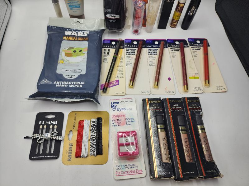 Photo 3 of Miscellaneous Variety Brand Name Cosmetics Including (( Maybelline, Revlon, Posh, Love My Eyes, ItStyle, Blossom, Haus)) Including Discontinued Makeup Products