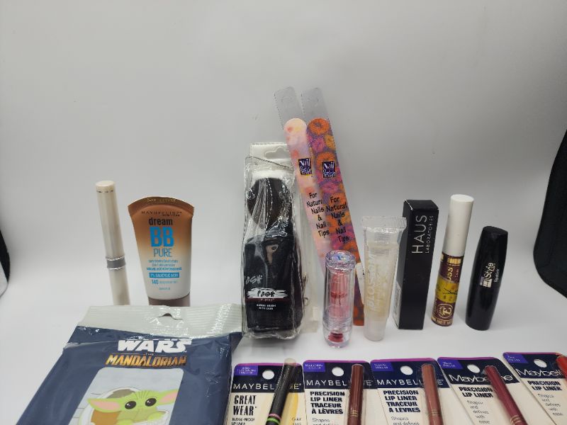 Photo 2 of Miscellaneous Variety Brand Name Cosmetics Including (( Maybelline, Revlon, Posh, Love My Eyes, ItStyle, Blossom, Haus)) Including Discontinued Makeup Products