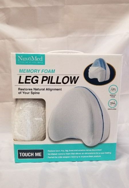 Photo 4 of NuvoMed Memory Foam Leg Pillow Washable Case and Ventilated 