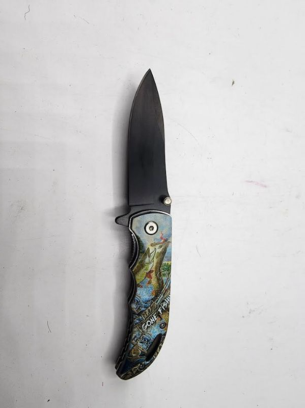 Photo 1 of Gone Fishing Pocket Knife