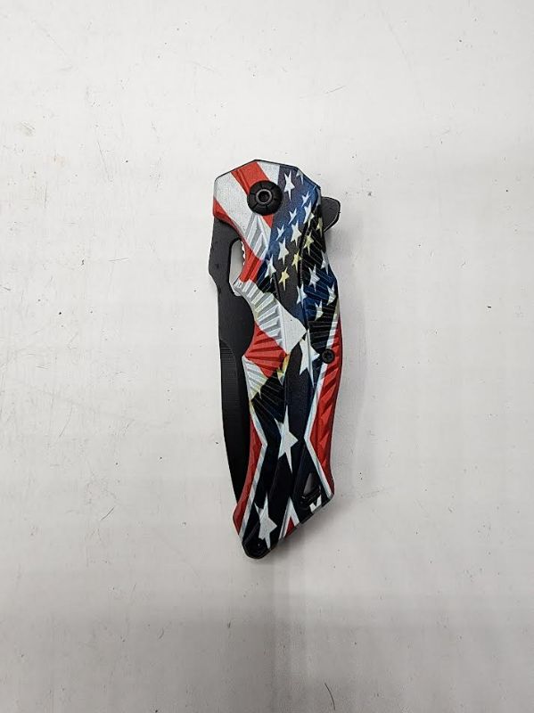 Photo 2 of American Flag Pocket Knife