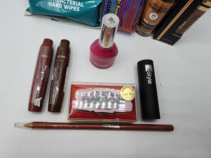 Photo 1 of Miscellaneous Variety Brand Name Cosmetics Including (( Revlon,ItStyle,Mr. Pumice,Jordana))  Including Discontinued Makeup Products 