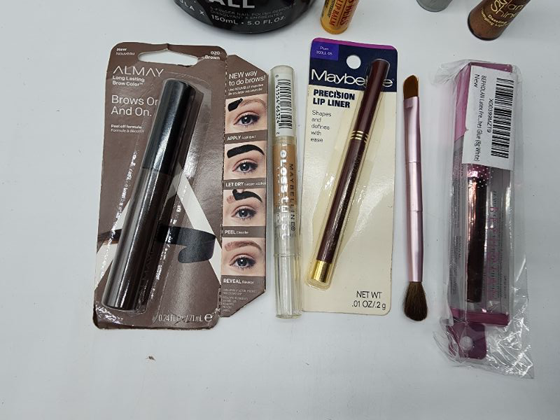 Photo 2 of Miscellaneous Variety Brand Name Cosmetics Including (( Maybelline,almay, Berts Bees, Bepholan,Formula X, Naturistics, Mario Badescu,Loreal )) Including Discontinued Makeup Products 