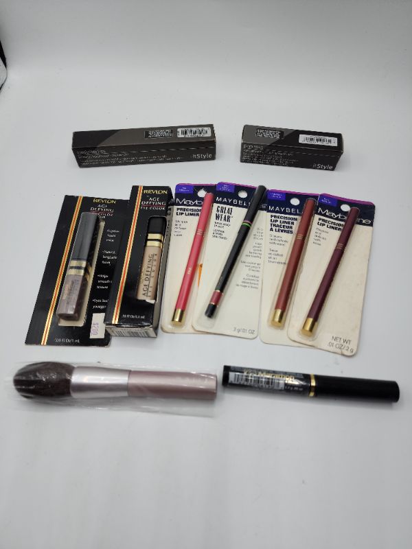 Photo 1 of Miscellaneous Variety Brand Name Cosmetics Including (( Maybelline, ItStyle, Mally, Maraton)) Including Discontinued Makeup Products 