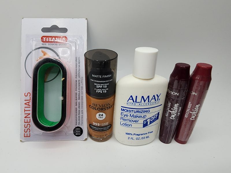 Photo 1 of Miscellaneous Variety Brand Name Cosmetics Including ((Almay, Revlon, M ally, Titania, Beyelian))  Including Discontinued Makeup Products 