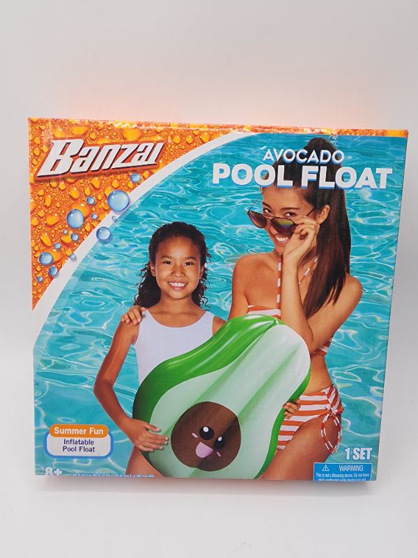 Photo 1 of Banzai Avacado Pool Float 45.5"x 35.5"