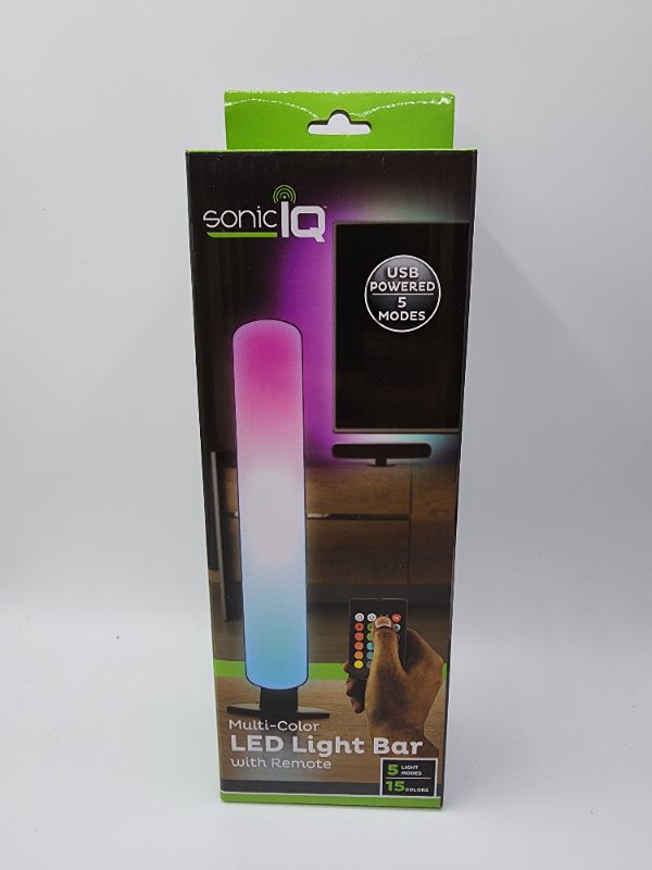 Photo 2 of Sonic IQ Multi-Color Led Light Bar with Remote 5 Light Modes and 15 Colors 