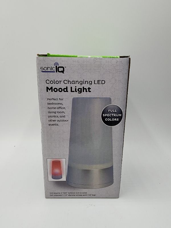 Photo 3 of Soniciq Color Changing Led Mood Light 8 Color Cycle 