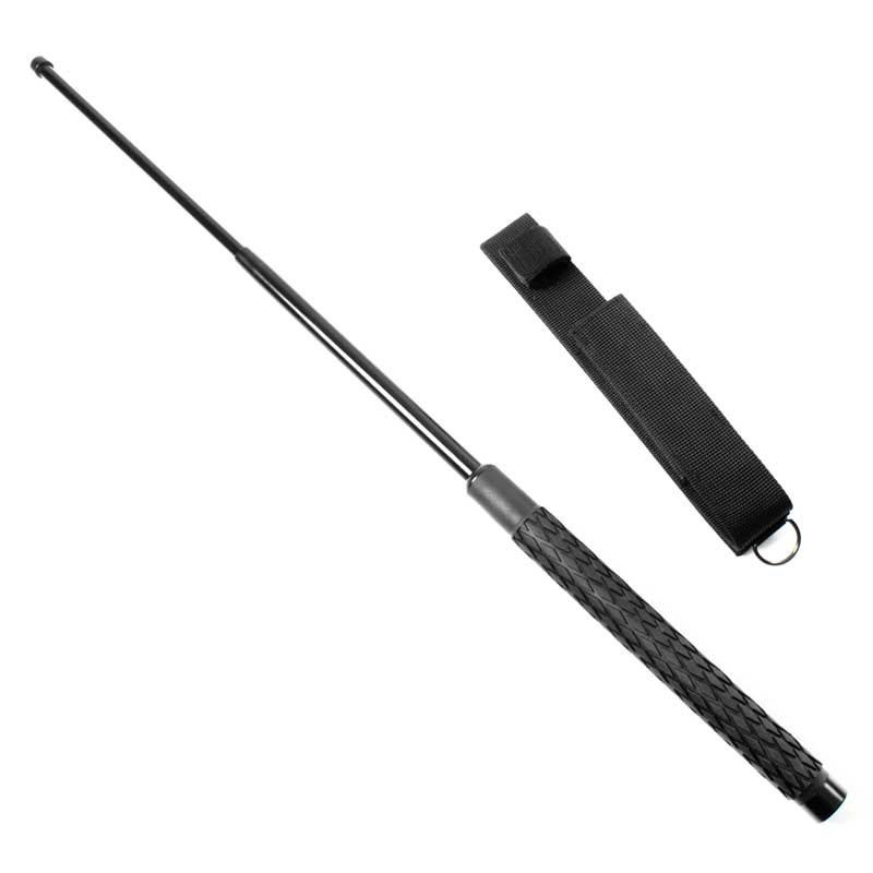 Photo 1 of 16 Inch Black Expandable Baton with Sheath 