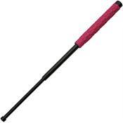 Photo 1 of 21" Pink Expandable Baton Black Shaft