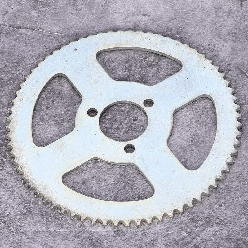 Photo 1 of Keenso Sprocket, Metal 65 Tooth 25H 3 Holes Crankset Gear Plate Universal Electric Scooter Sprocket Accessory E-Bike Conversion Accessories