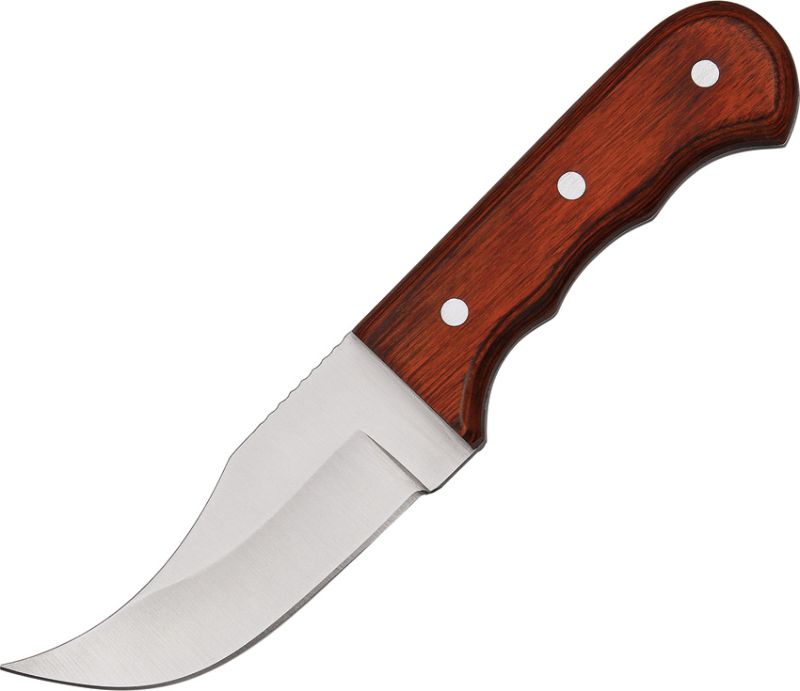 Photo 1 of FIXED-BLADE HUNTING KNIFE | Mini 6.25 Full Tang Wood Survival Skinner Knife
