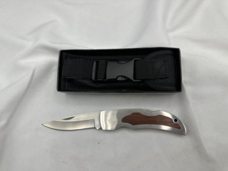 Photo 1 of Pocket Knife with Sheath New