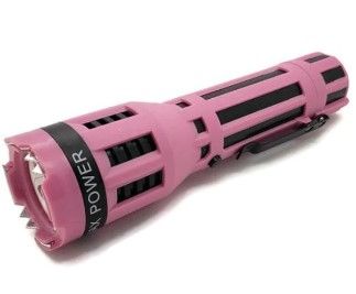 Photo 1 of Rubberized Grip Dual Flashlight Stun Gun New