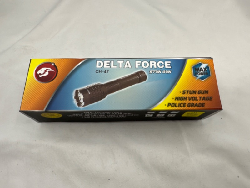 Photo 2 of Delta Force Flashlight Stun Gun New