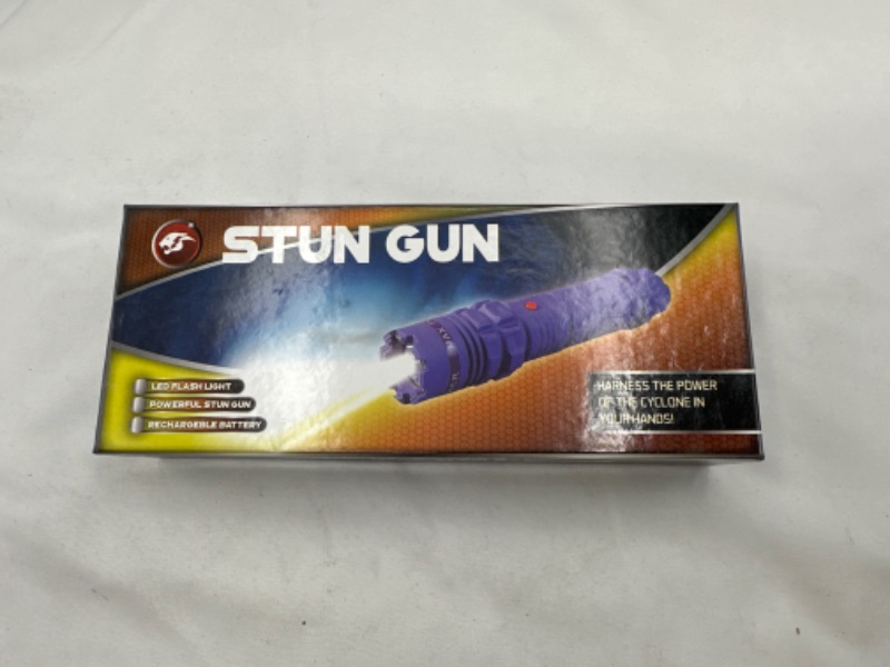 Photo 2 of Pride Tactical Force Flashlight Stun Gun Purple New