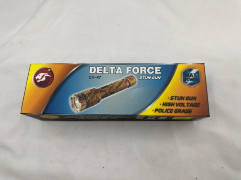 Photo 2 of Delta Force Flashlight Stun Gun New