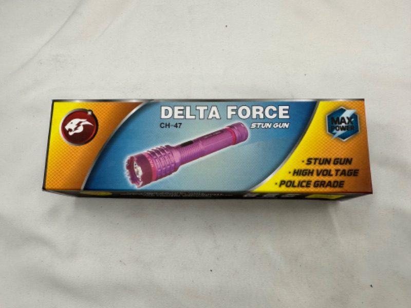 Photo 2 of Delta Force Flashlight Stun Gun New