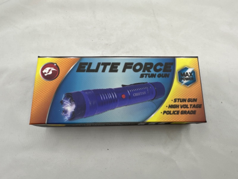 Photo 2 of Elite Force Flashlight Stun Gun Blue New