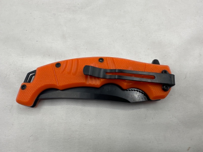 Photo 3 of Orange Pocket Knife New