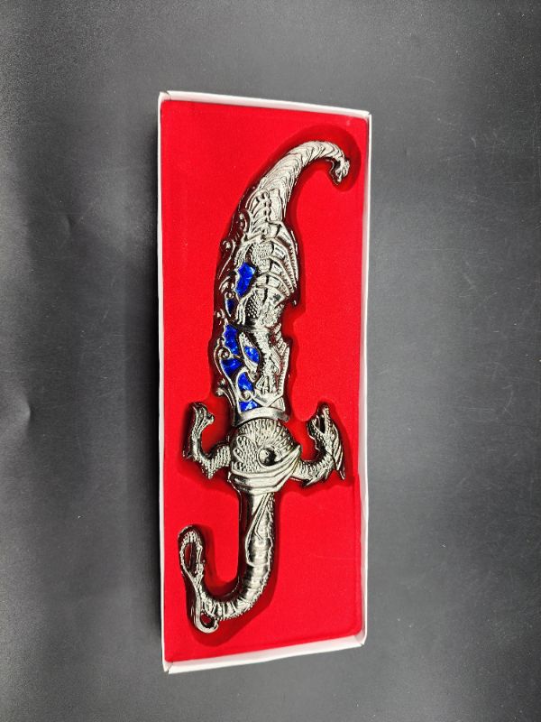 Photo 2 of Dragon Dagger, Small, Blue