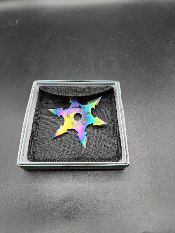 Photo 1 of Rainbow Razor Tactical 6 POINTS THROWING STAR