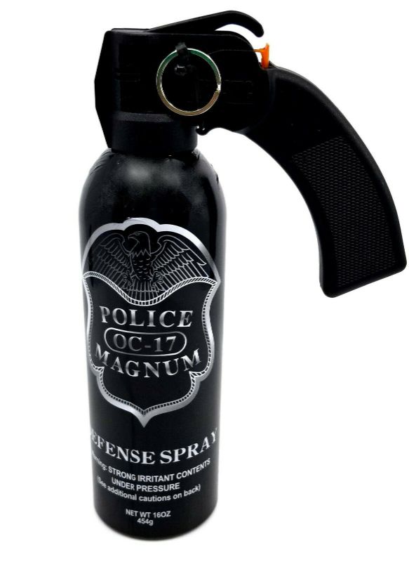 Photo 1 of Police Magnum pepper spray 16 oz Pistol Grip Fogger Defense Security Protection