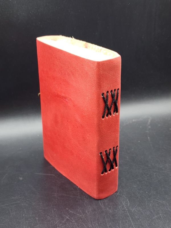 Photo 3 of 5x7 Red Dragon Leather Journal 