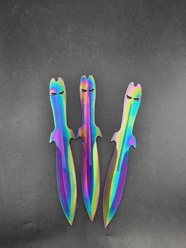 Photo 1 of Razor Tactical 3 Set Throwing Knives New