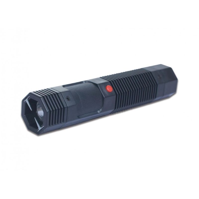 Photo 1 of 6" Black Volta Stun Gun LED Super Bright Light Rechargable New