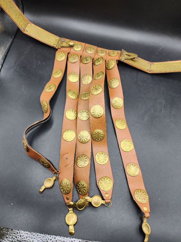 Photo 1 of Roman Legionary Belt Re-enactment Larp Role-play Roman Centurion Cingulum Belts