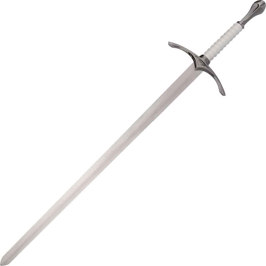 Photo 1 of 42" White Chivalry Sword KCPS Knights Collection Sword Display/ Prop 