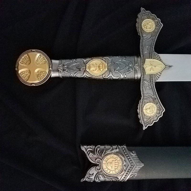 Photo 2 of 15.75" Knights Of Templar Dagger