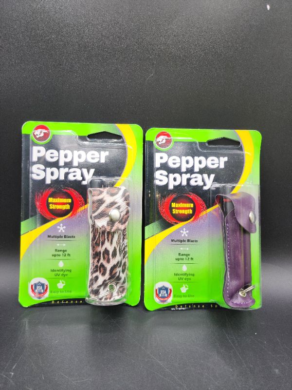 Photo 1 of 2 Pack Cheetha Pepper Spray 