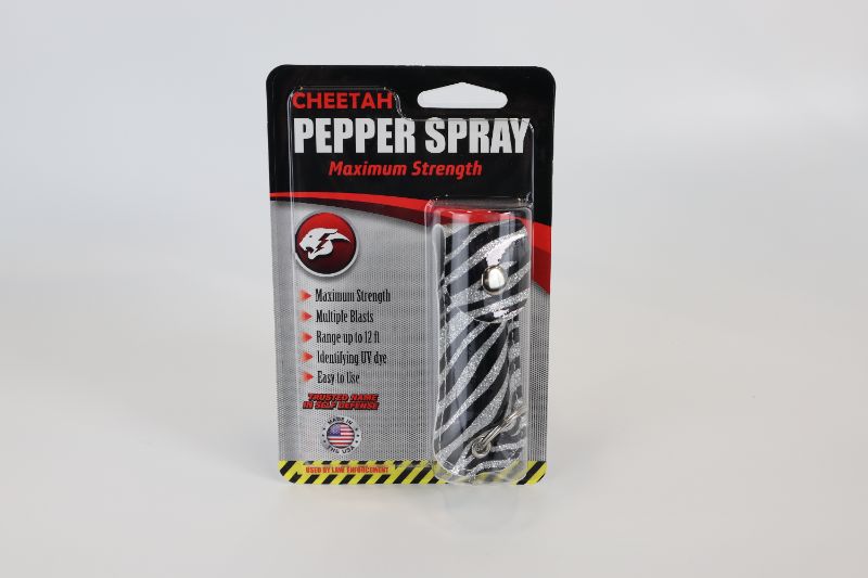 Photo 2 of 2 Pack Zebra Pepper Spray