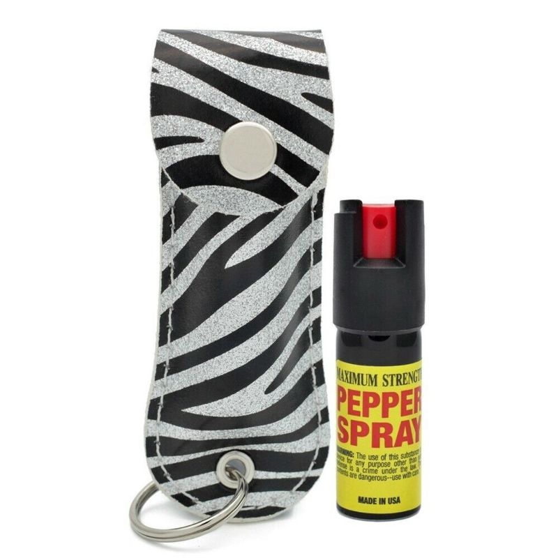 Photo 1 of 2 Pack Zebra Pepper Spray