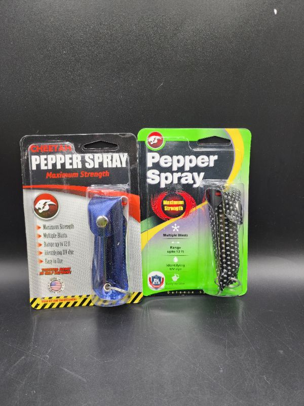 Photo 1 of 2 Pack Pepper Spray 