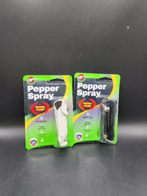 Photo 1 of 2 Pack Pepper Spray 