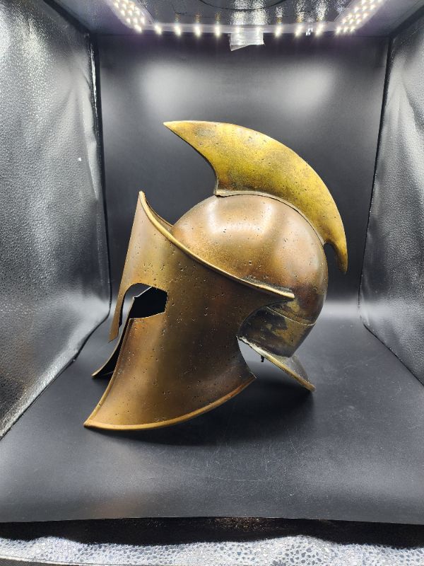 Photo 2 of Gold Gladiator Helmet 