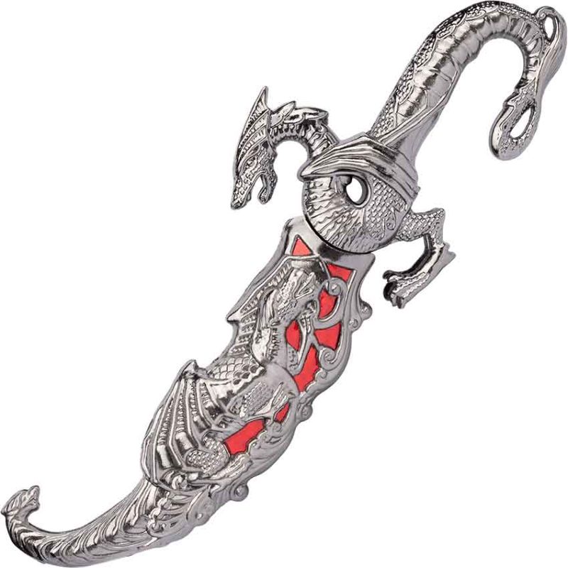 Photo 1 of 10" Small Red dragon Dagger