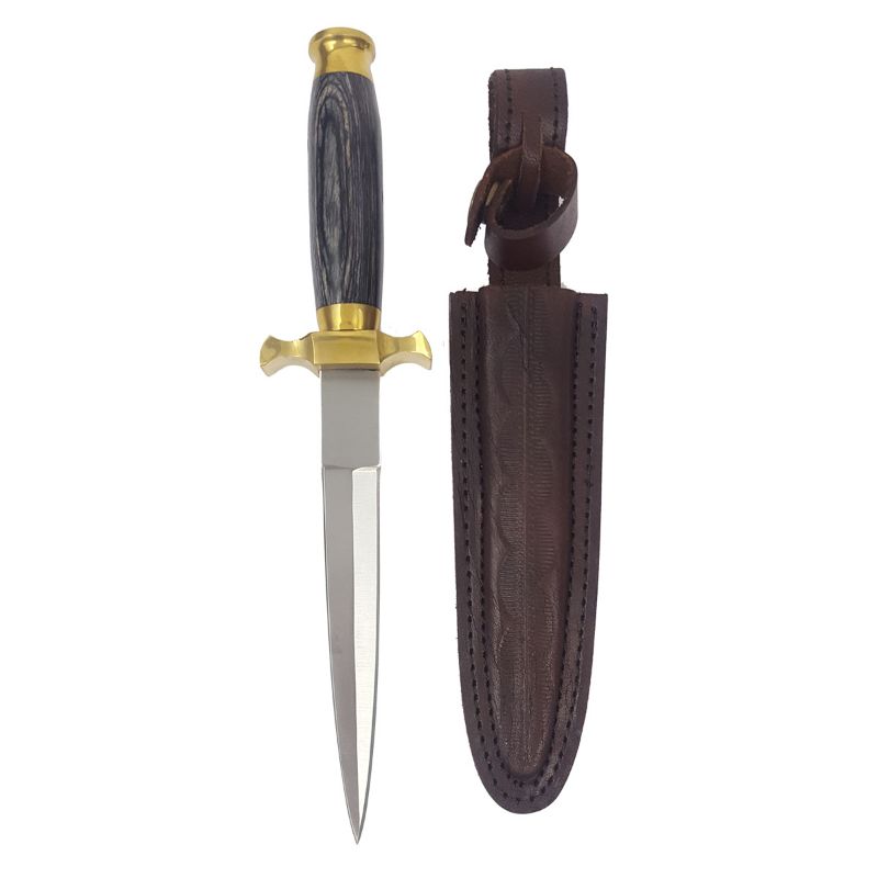 Photo 1 of 12.5" Black Renaissance Dagger