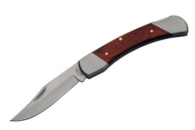 Photo 1 of 5" Big John's Folder Knife, Color: Brown