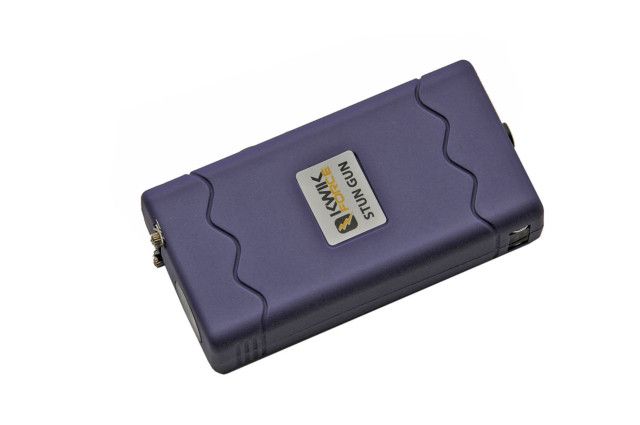 Photo 1 of Kwik Force 25,000,000 Disabler Purple Stun Gun with Built in Charger Stun Gun 