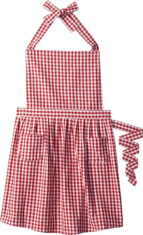 Photo 1 of Now Designs Classic Apron, Red Gingham