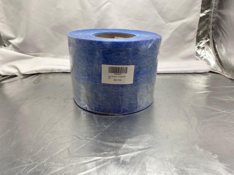 Photo 2 of UCANVIN Waterproofing Membrane Band Roll, 30Mils Thick, 5Inch X 98.5Ft Tile Floor Underlayment Waterproofing Polyethylene Fabric Waterproof Membrane for Tiles, Shower Walls, Bathroom Floors BLUE