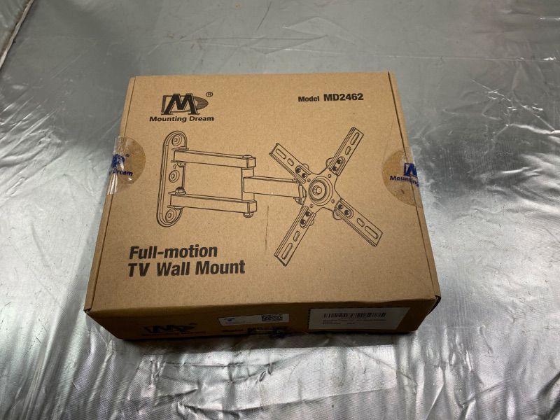 Photo 2 of Mounting Dream Monitor Wall Mount for Most 17-39 Inch (Some up to 42 inch)?UL Listed TV Mount TV Bracket with Articulating Arms Tilt Swivel Extension Rotation, Up to VESA 200x200mm and 33 lbs, MD2462