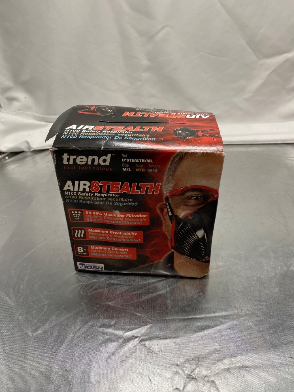 Photo 2 of Trend Tool Technology U Stealth / ML Air Stealth Safety Respirator Medium / Large Apf10